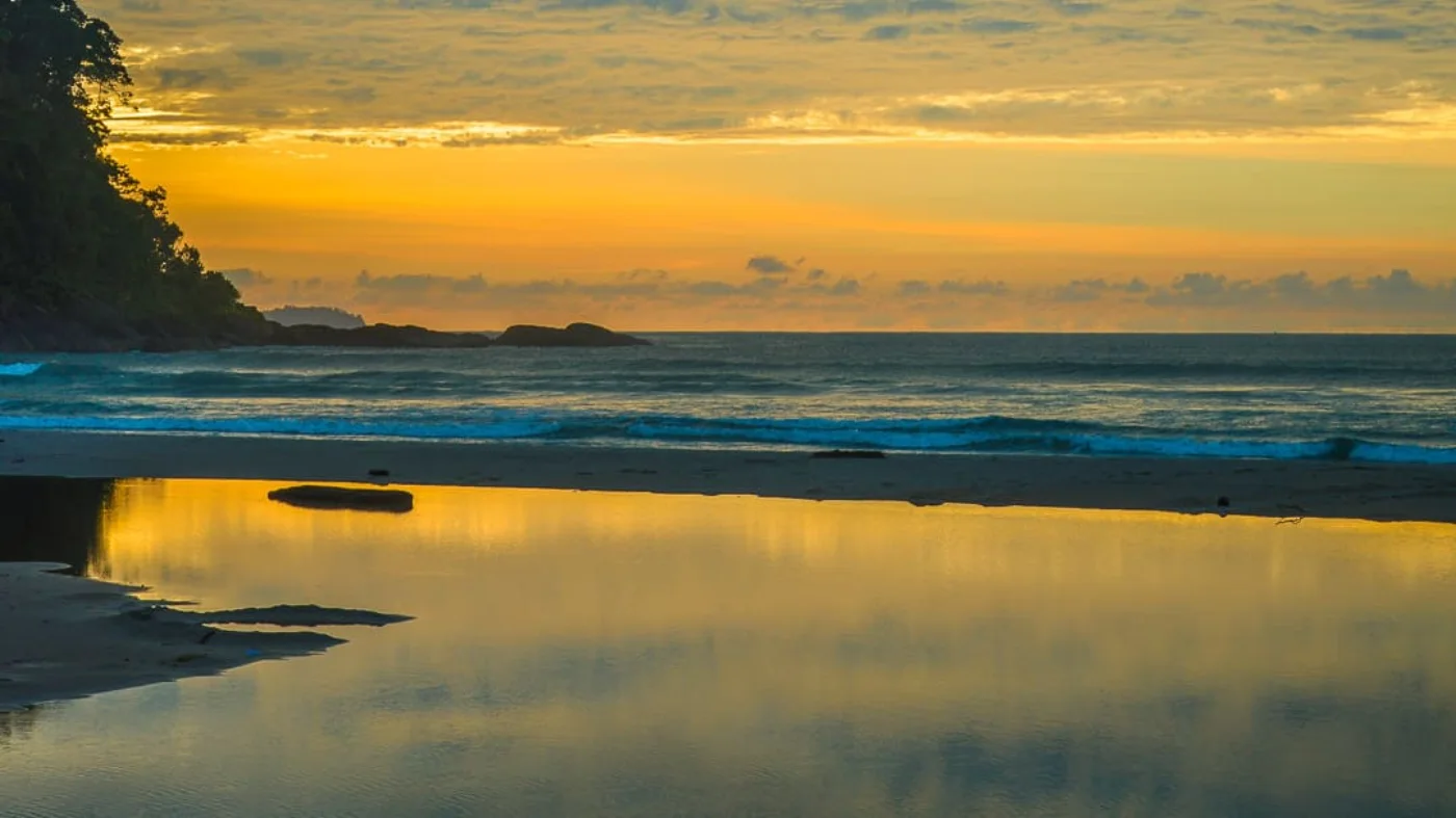 Praia de Itamambuca, em Ubatuba